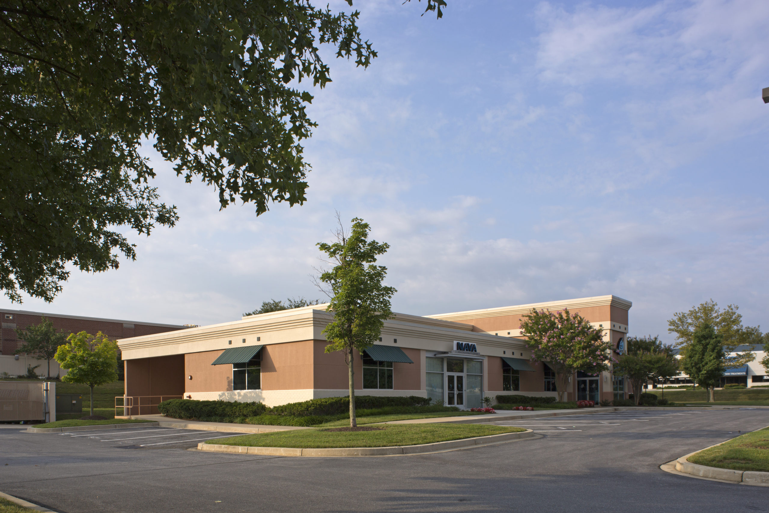 Exterior of the Columbia, MD Nava Health Center