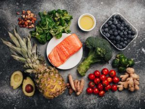 foods in an anti-inflammatory diet for treating chronic pain