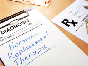 hormone replacement therapy prescription pad