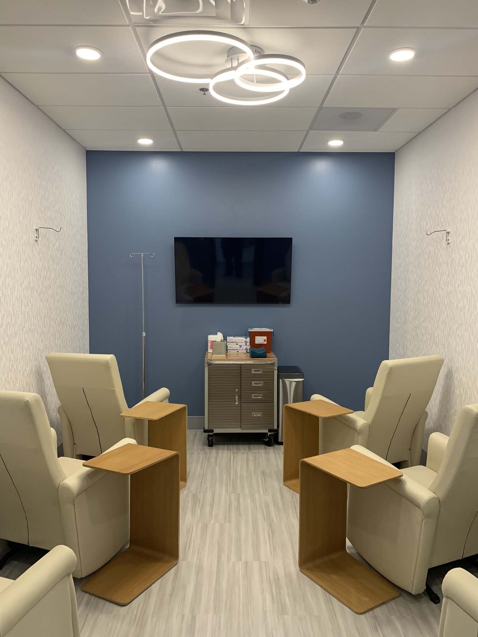 IV micronutrient therapy room in Nava Health, Ashburn