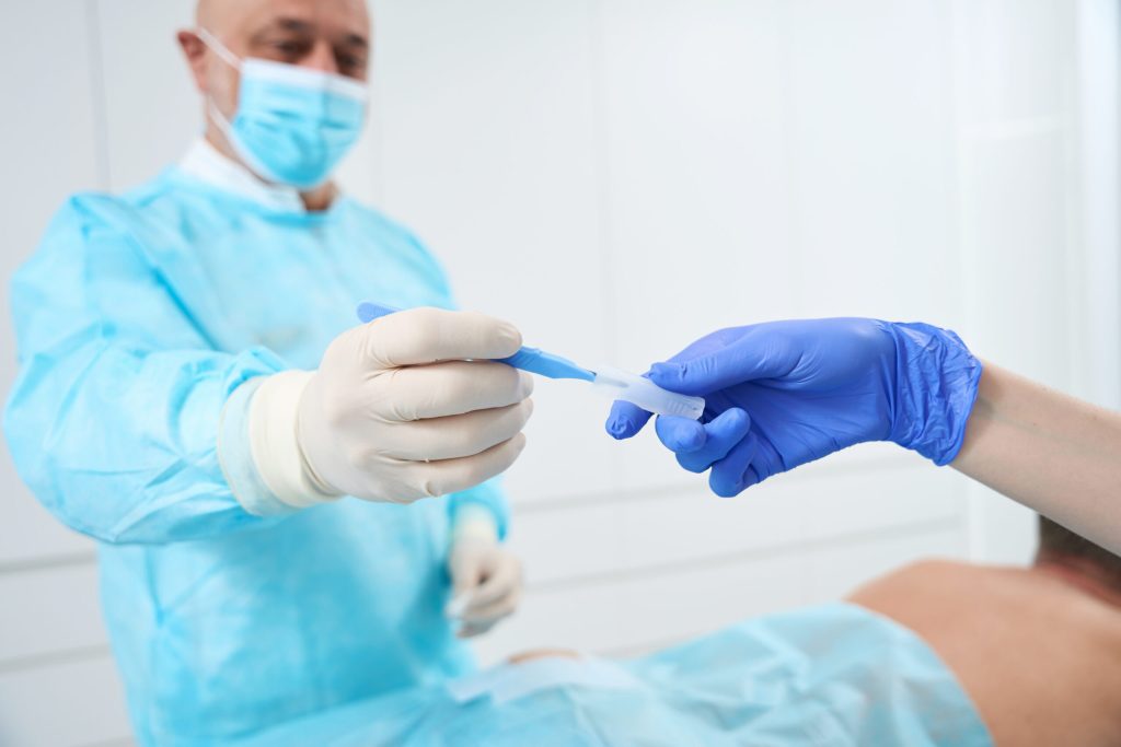 Procedure for the installation of bioidentical hormones to a patient